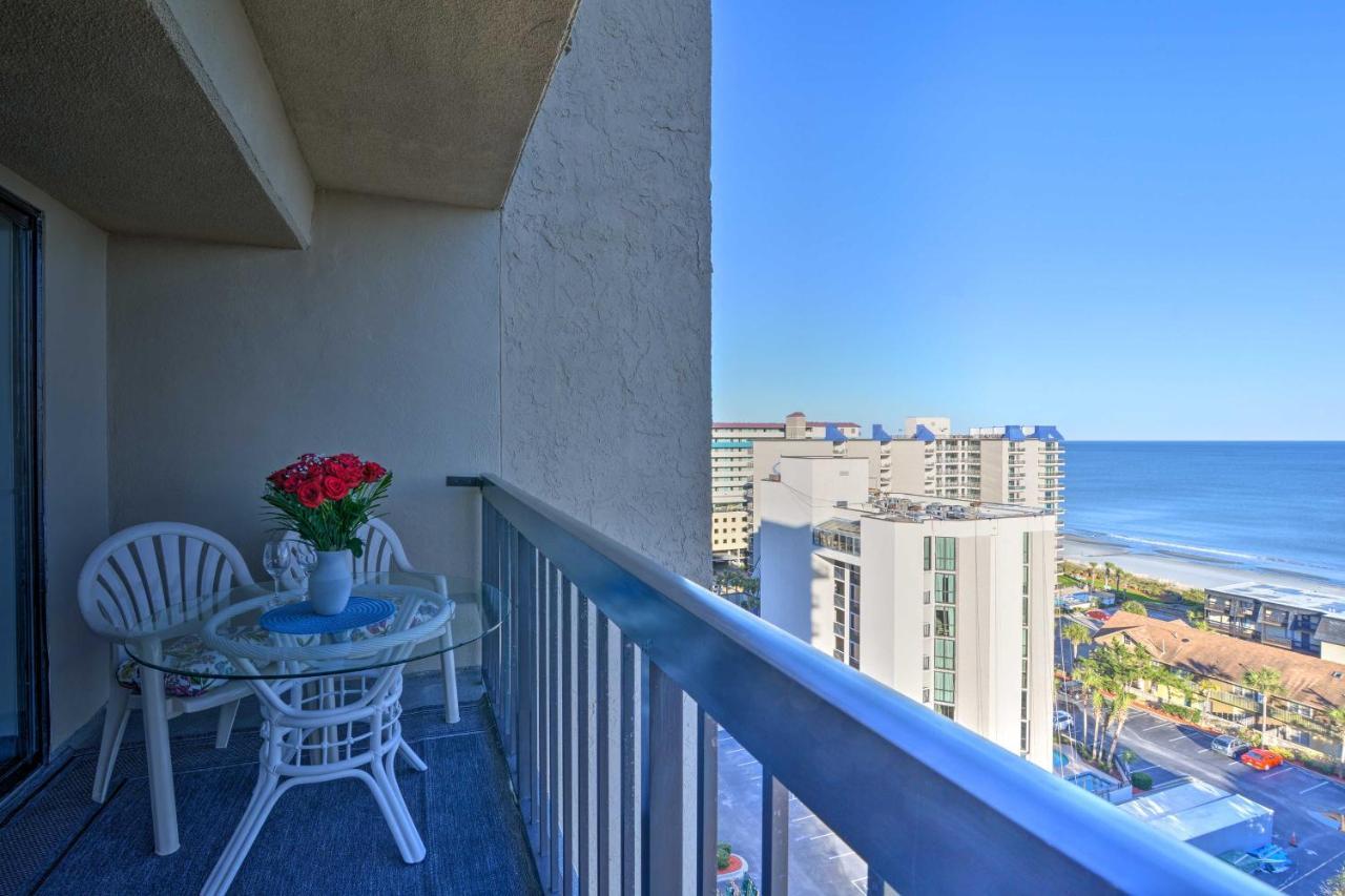 Myrtle Beach Condo With Ocean Views - Walk To Beach! Zewnętrze zdjęcie
