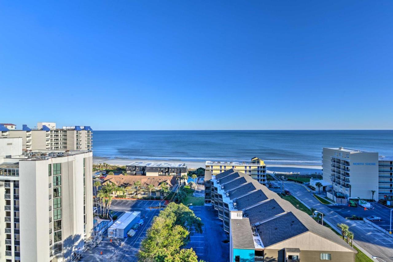 Myrtle Beach Condo With Ocean Views - Walk To Beach! Zewnętrze zdjęcie