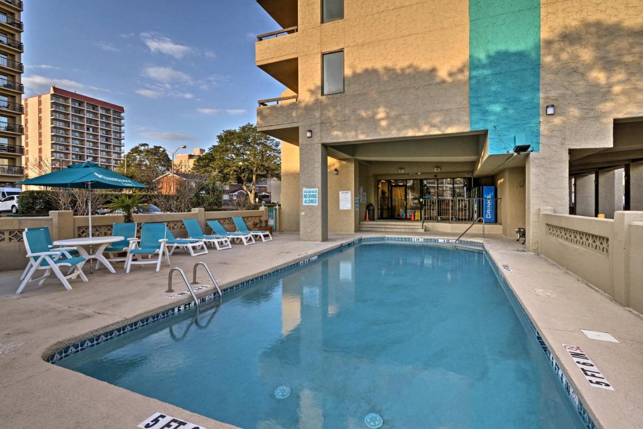 Myrtle Beach Condo With Ocean Views - Walk To Beach! Zewnętrze zdjęcie