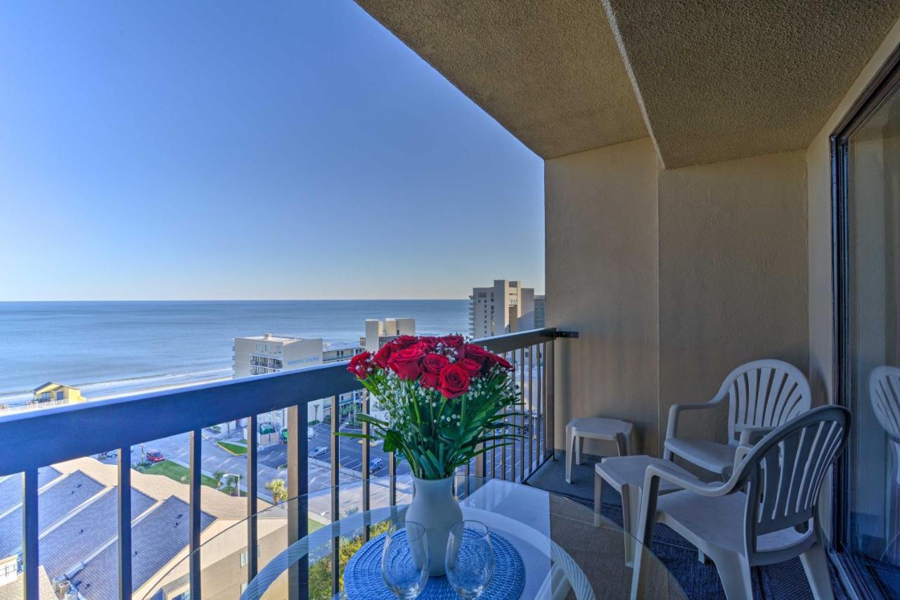 Myrtle Beach Condo With Ocean Views - Walk To Beach! Zewnętrze zdjęcie